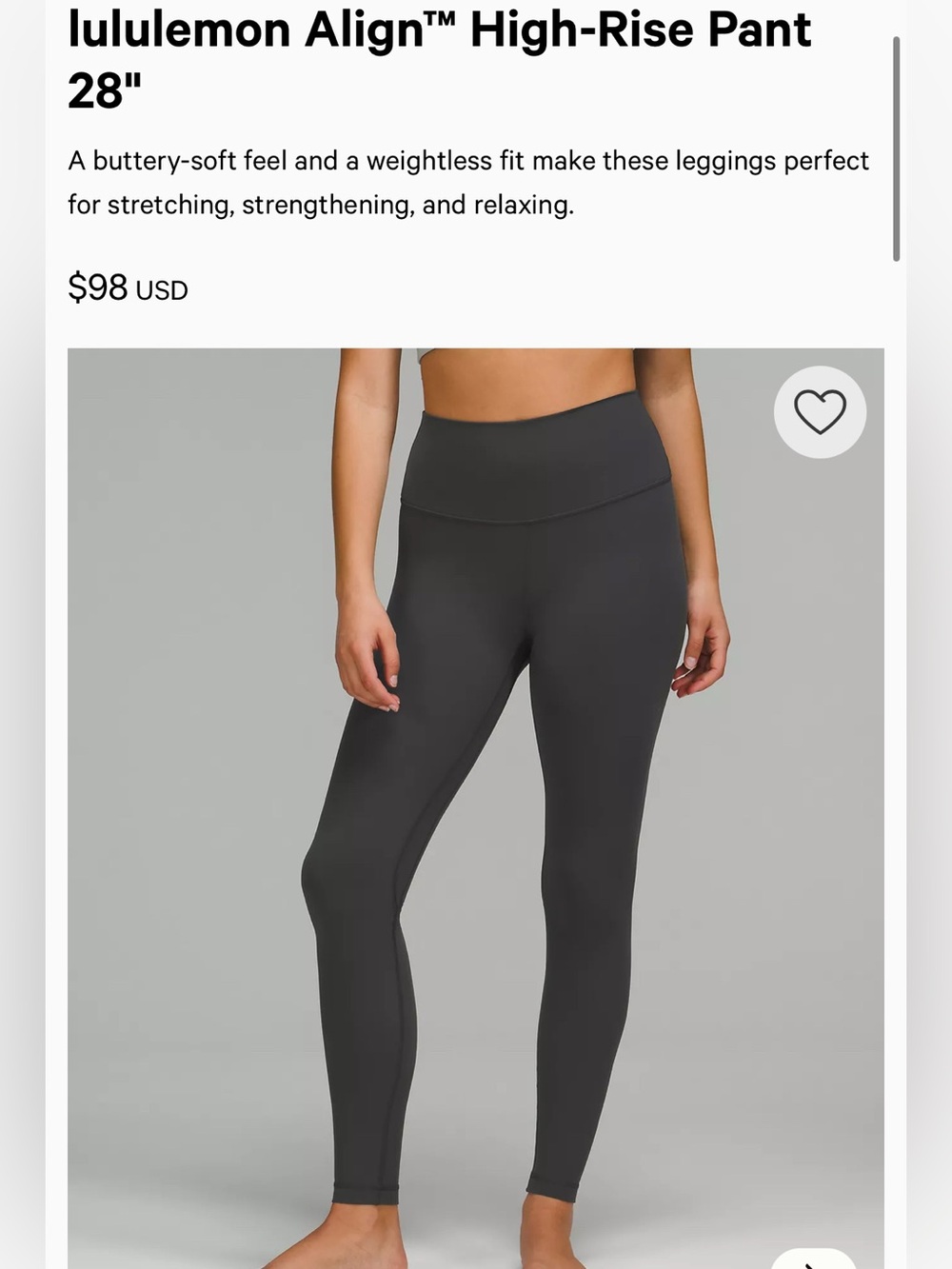 Lululemon align leggings